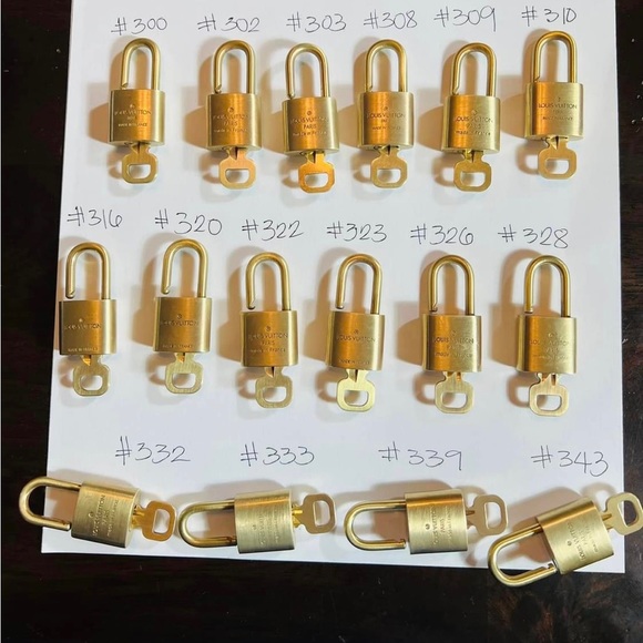 Louis Vuitton authentic only 1 padlock and 1 key - Picture 8 of 12